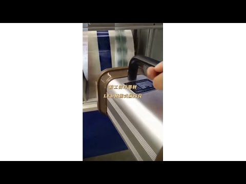 Portable LED stroboscope print and web inspection demo