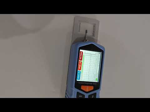 Portable surface roughness tester 0.001um YouTube demo