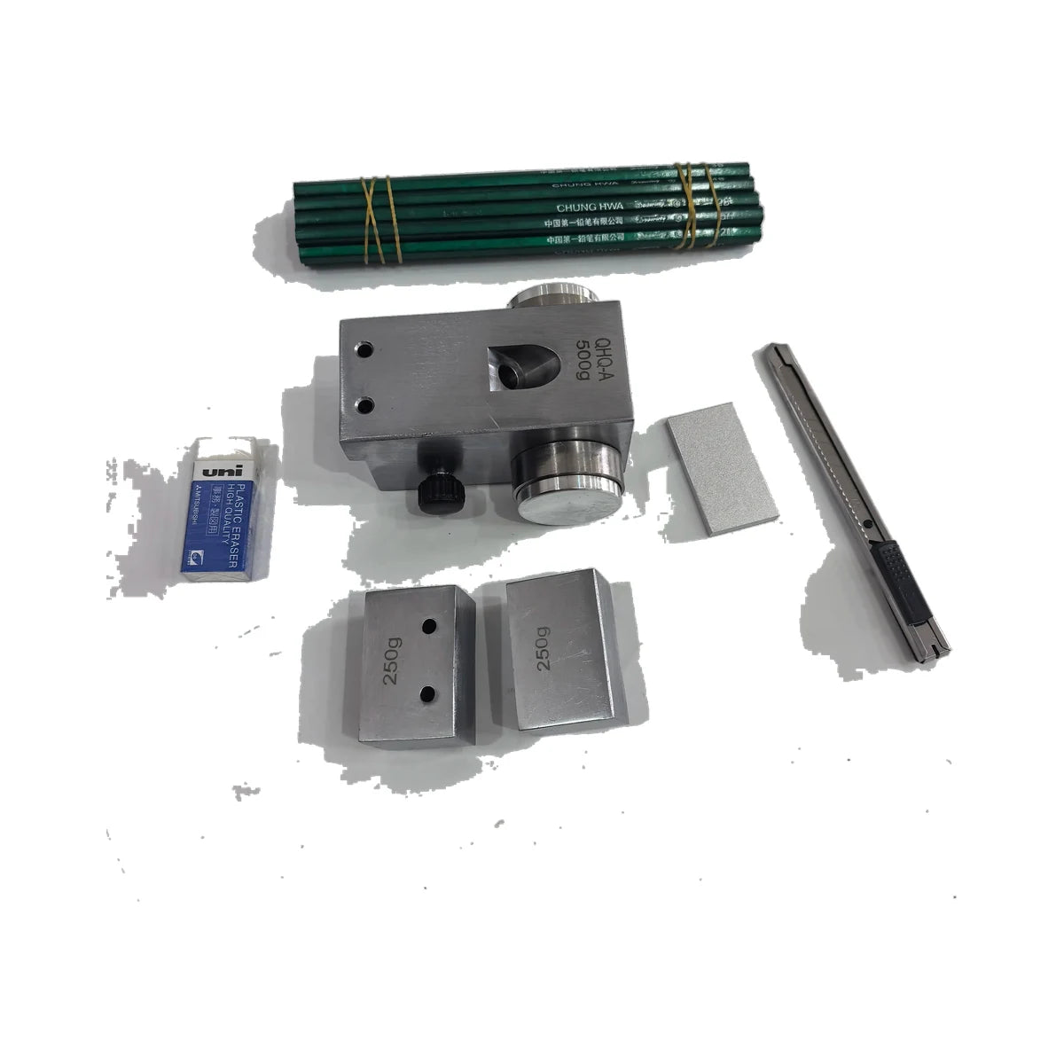 QHQ pencil hardness tester 45 degree test angle detail