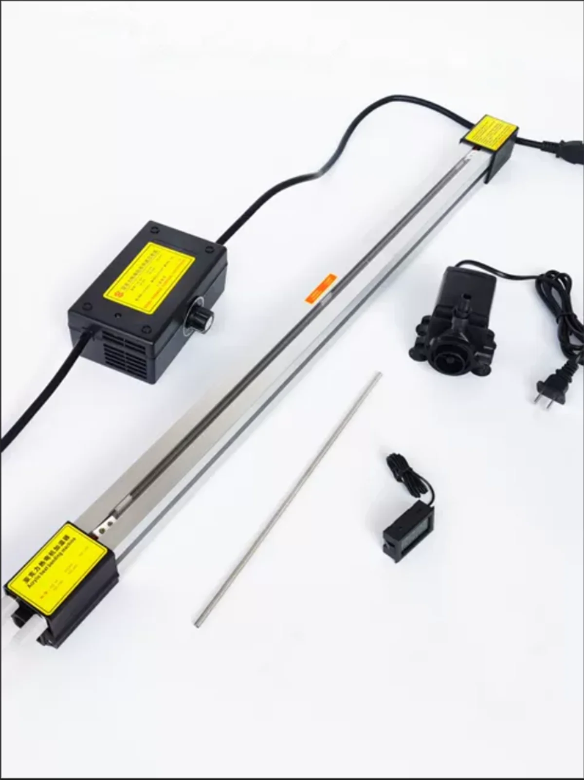 QJ-125 acrylic PVC sheet bender product set with 1230mm heating width and plug cable
