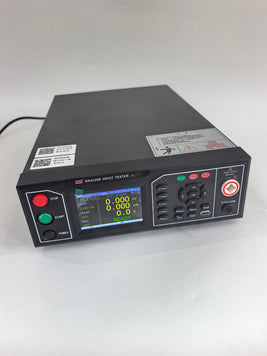RK9320B AC hipot tester front panel with 5kVAC output terminals