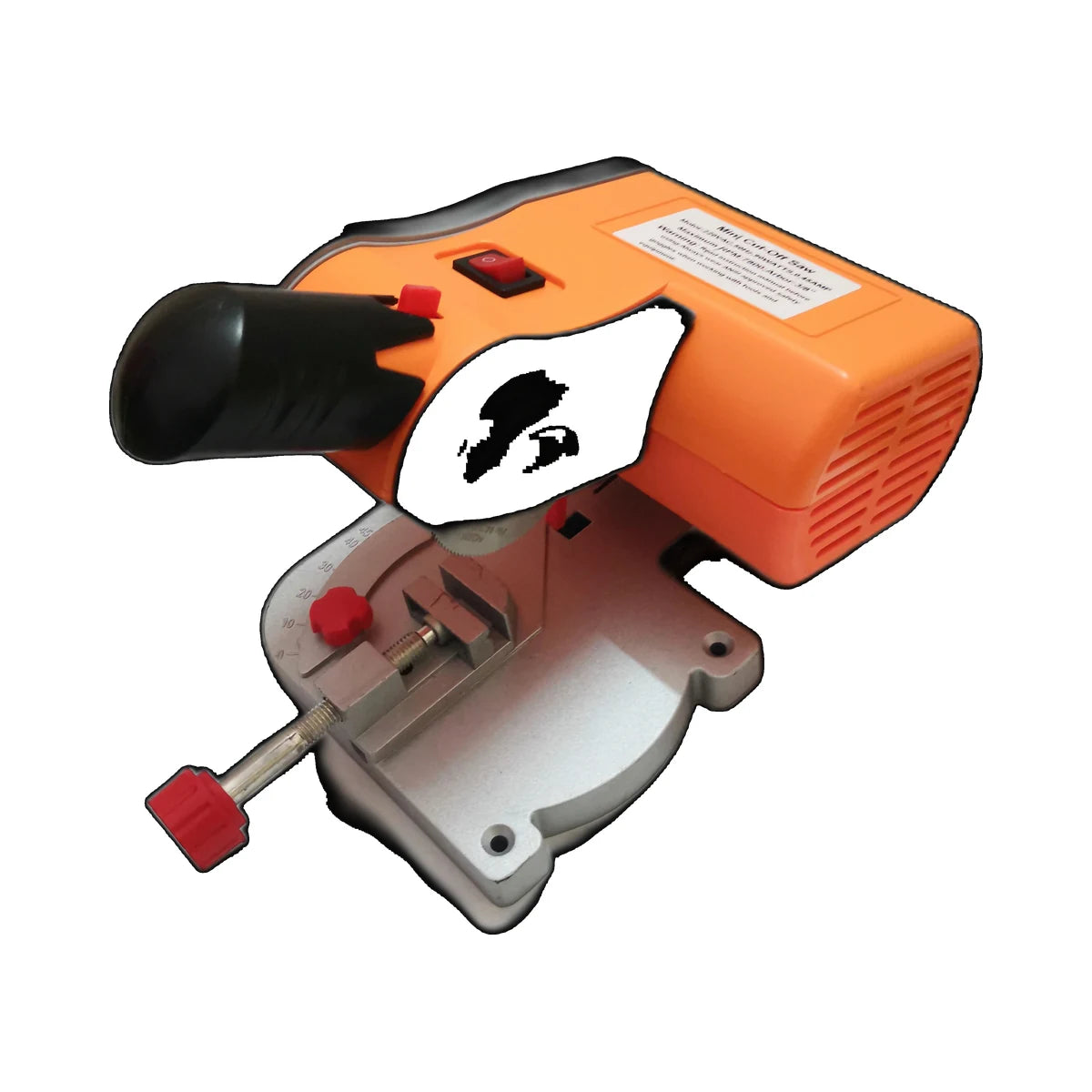 Mini Bench Cut-Off Saw, 90W, 0-45 deg Miter