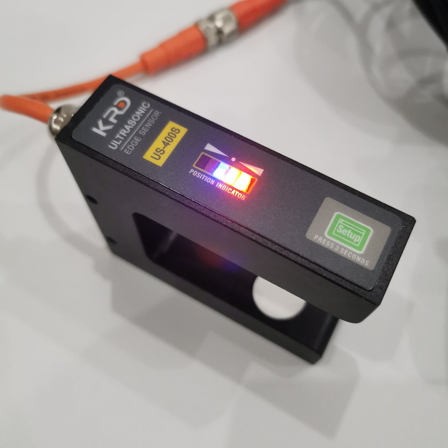 US-400S indicateur de position à détection ultrasonique et bouton de réglage