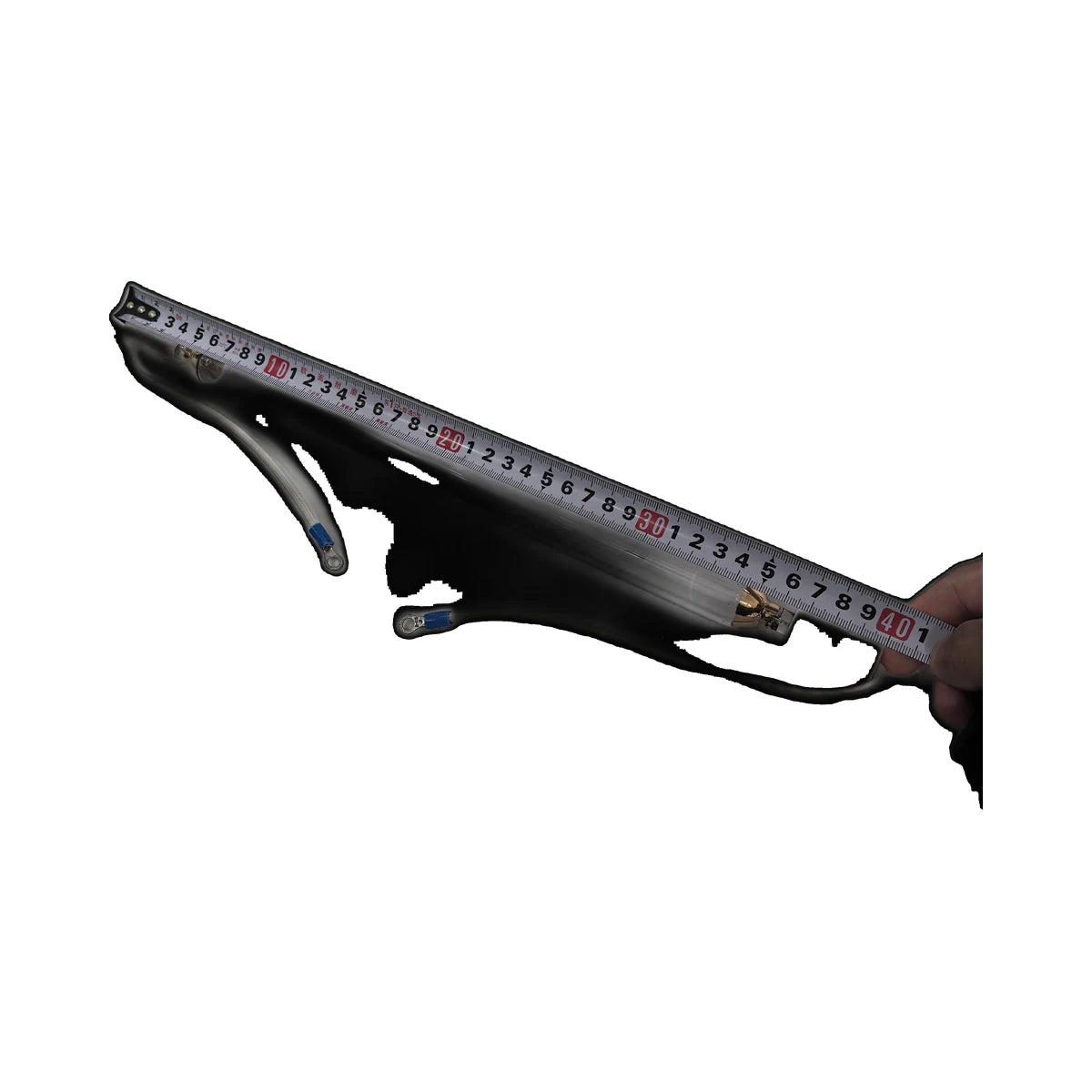 UV curing lamp tube length measurement detail